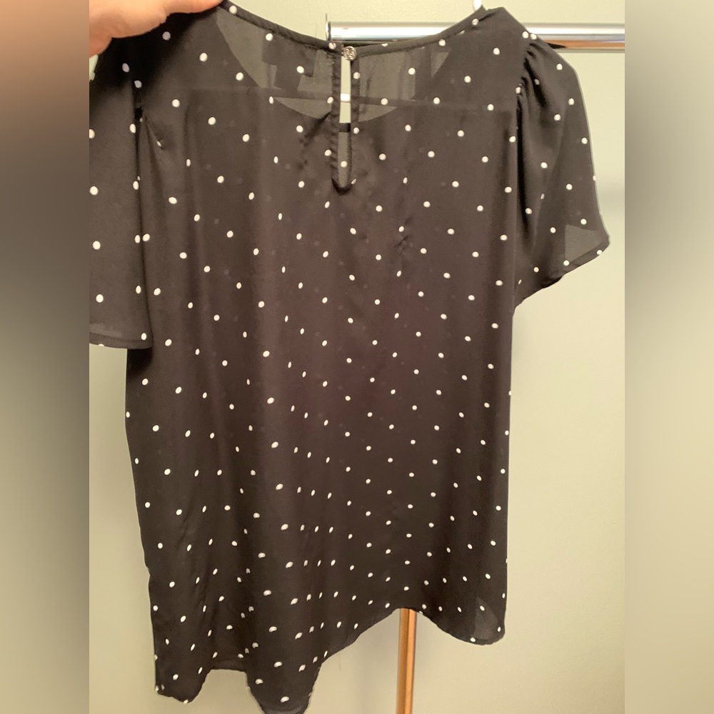 CECE POLKA DOT TOP ❤️